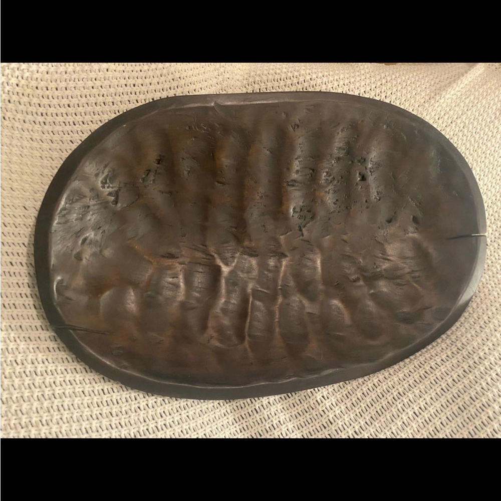 Pottery Barn dough bowl trencher
